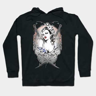 Geishas and Bushido, Eastern Culture Graphic T-shirt 21 Hoodie